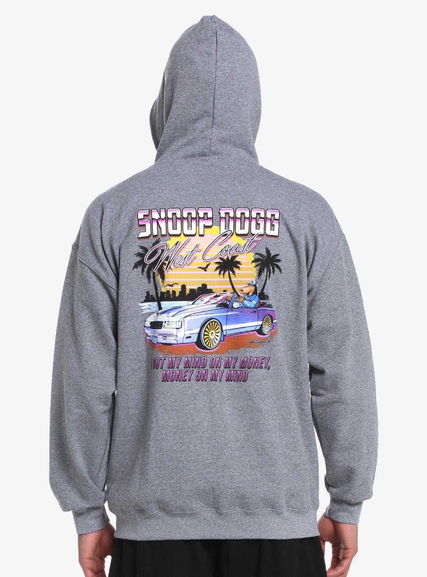 Snoop Dogg West Coast Cruiser Hoodie, GRAPHITE HEATHER, alternate