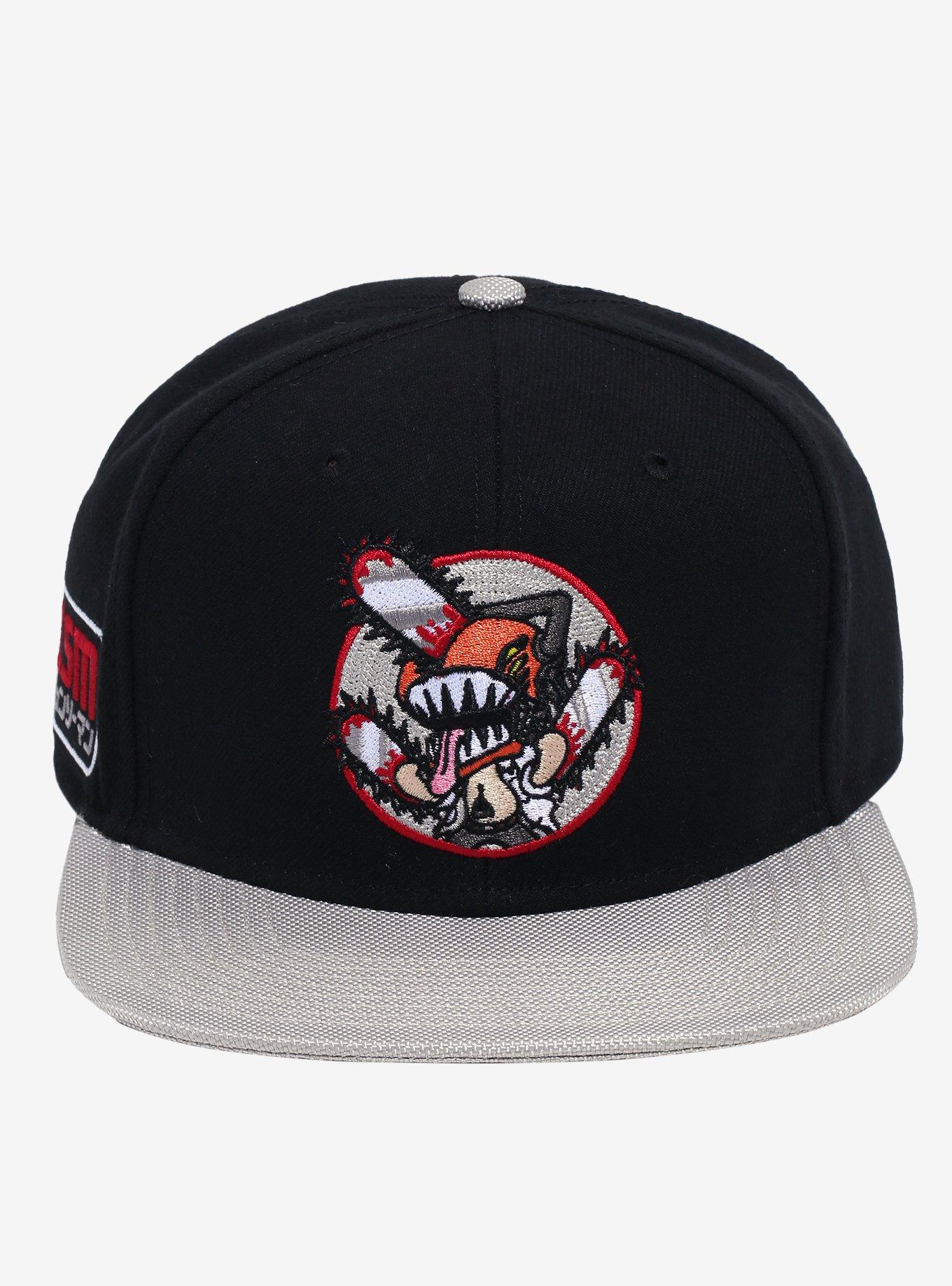 Chainsaw Man Chibi Patch Snapback Hat, , alternate