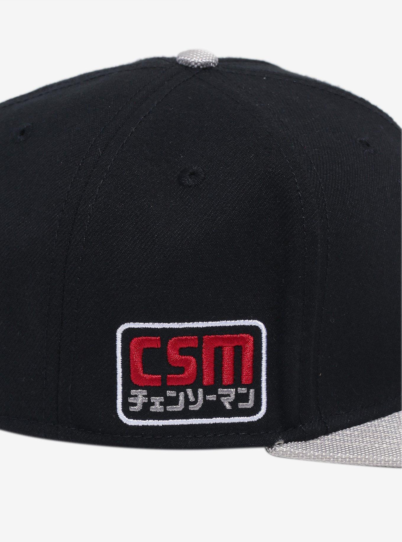 Chainsaw Man Chibi Patch Snapback Hat, , alternate