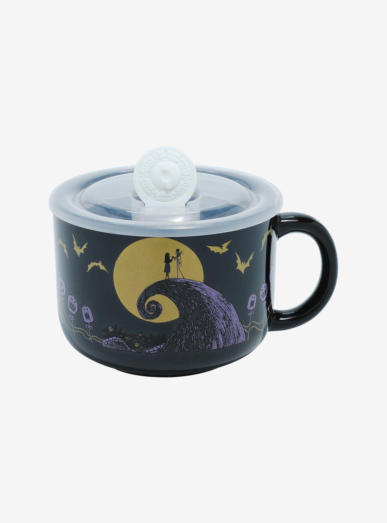 The Nightmare Before Christmas Scene Soup Mug With Lid, , alternate