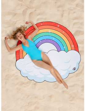 Rainbow Beach Towel Blanket, , hi-res