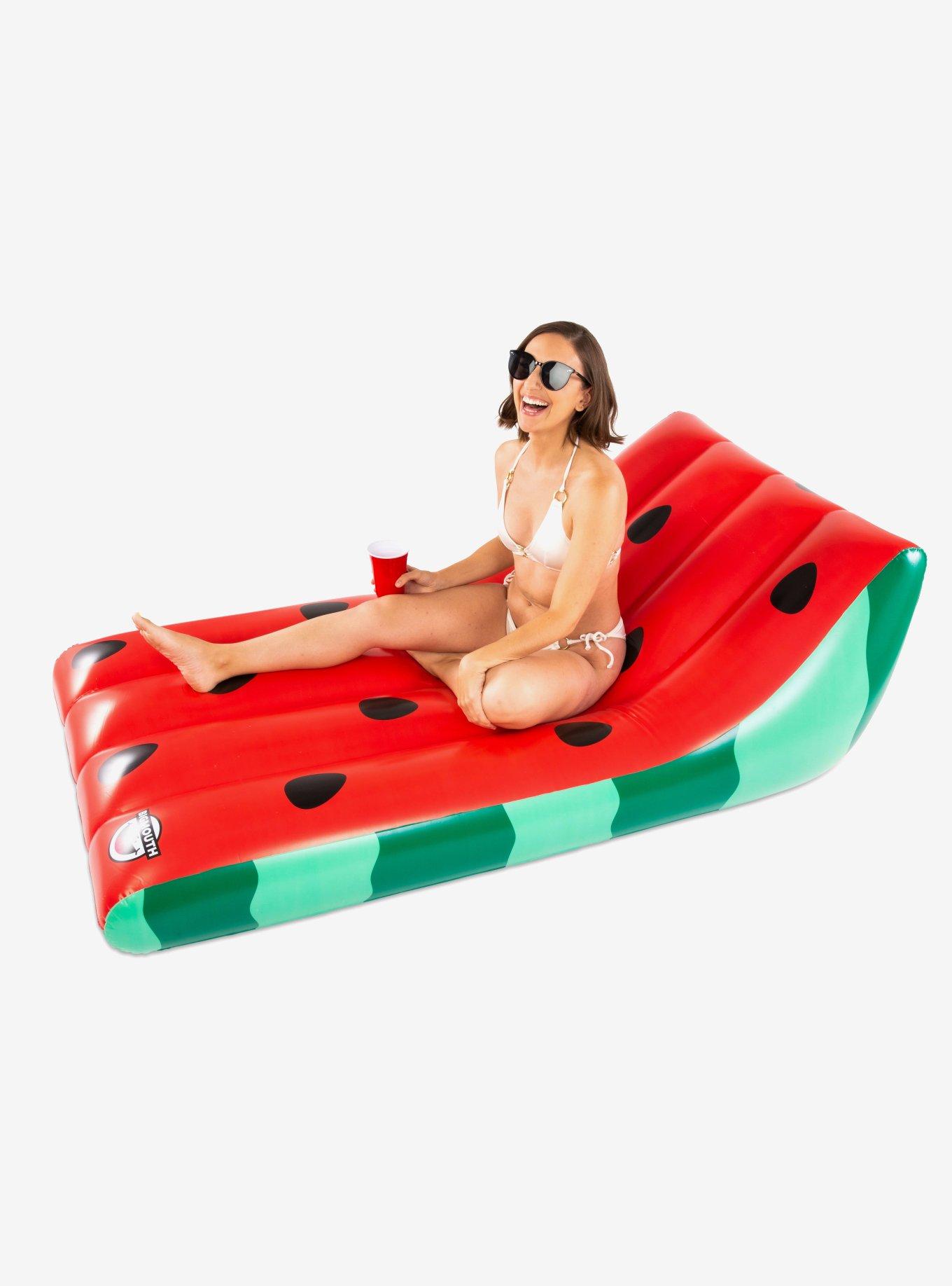 Watermelon Lounger Float, , alternate