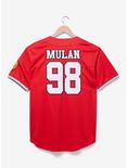 Disney Mulan Mushu Baseball Jersey - BoxLunch Exclusive, DARK RED, alternate