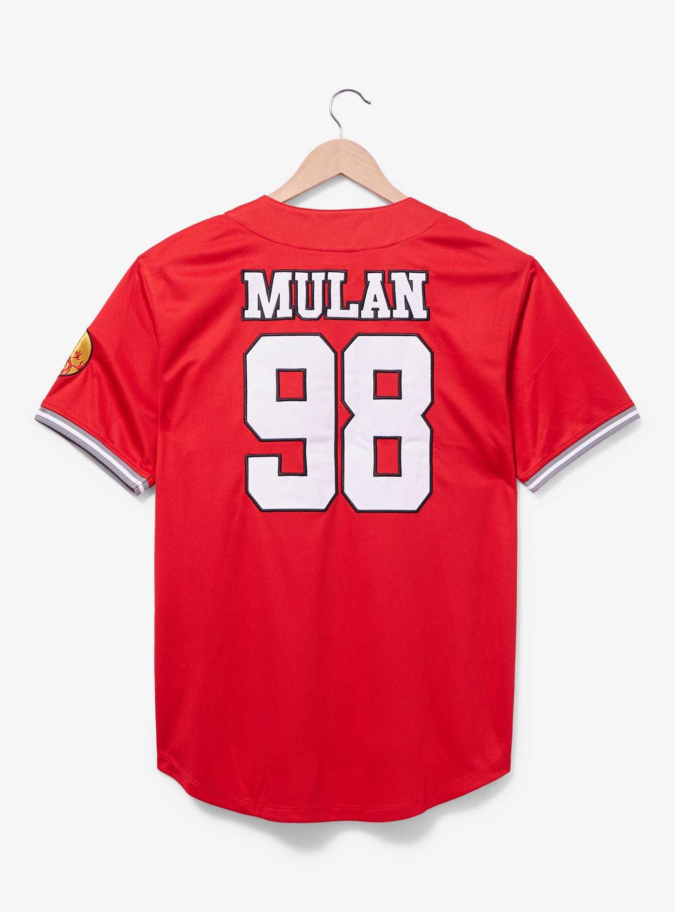 Disney Mulan Mushu Baseball Jersey - BoxLunch Exclusive, , hi-res