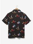 Invader Zim Icons Allover Print Woven Button Up - BoxLunch Exclusive, BLUE, alternate