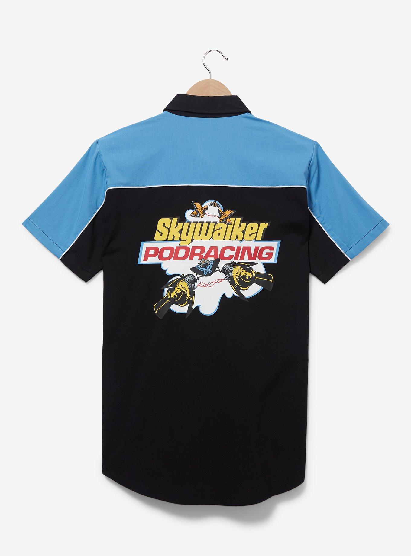 Star Wars Skywalker Podracing Mechanic Polo - BoxLunch Exclusive, BLACK, alternate