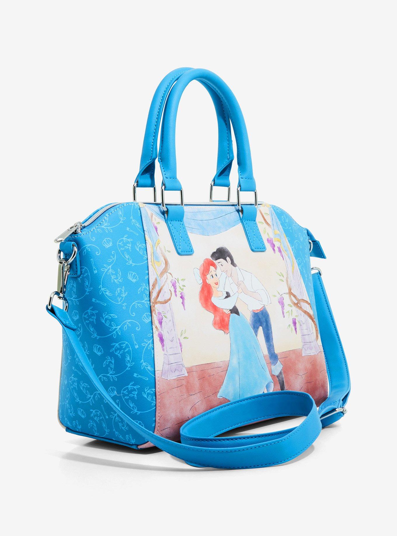 Loungefly Disney The Little Mermaid Ariel & Eric Dancing Satchel Bag, , alternate
