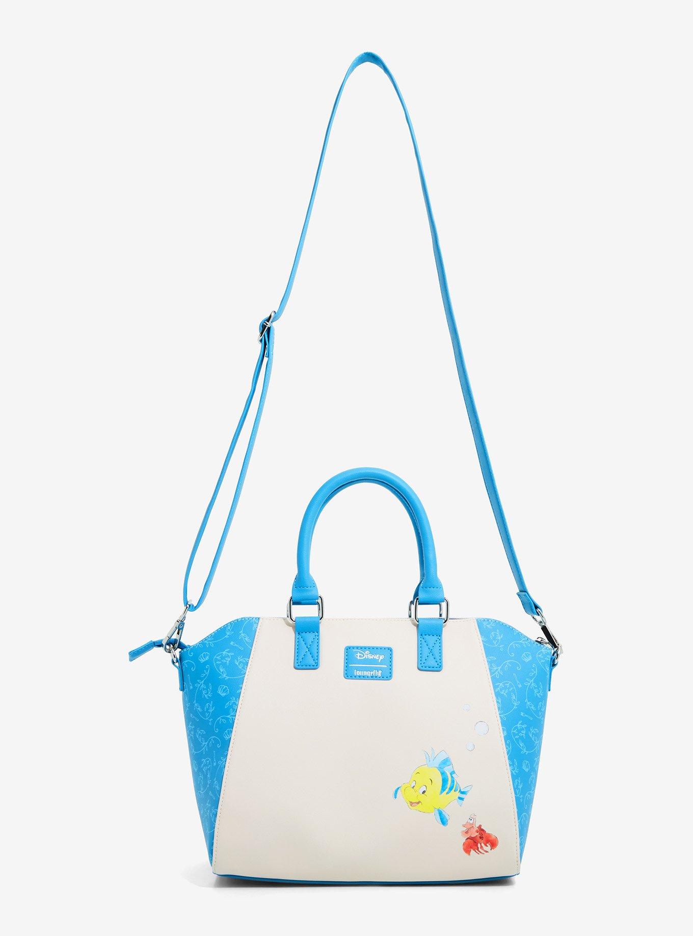 Loungefly Disney The Little Mermaid Ariel & Eric Dancing Satchel Bag, , alternate