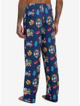 Sonic The Hedgehog Holiday Pajama Pants, BLACK, alternate