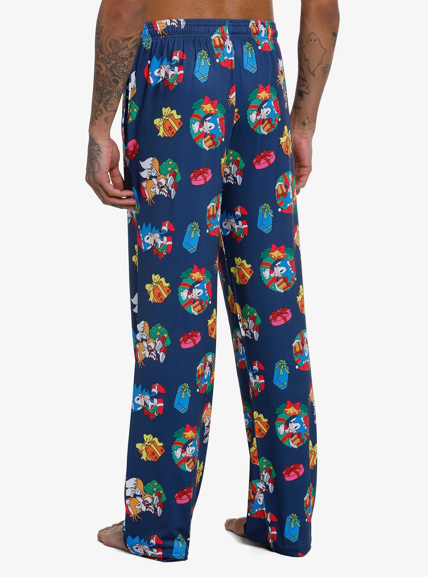 Sonic The Hedgehog Holiday Pajama Pants, , hi-res