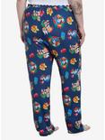 Sonic The Hedgehog Holiday Pajama Pants Plus Size, BLACK, alternate