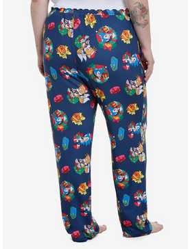 Sonic The Hedgehog Holiday Pajama Pants Plus Size, , hi-res
