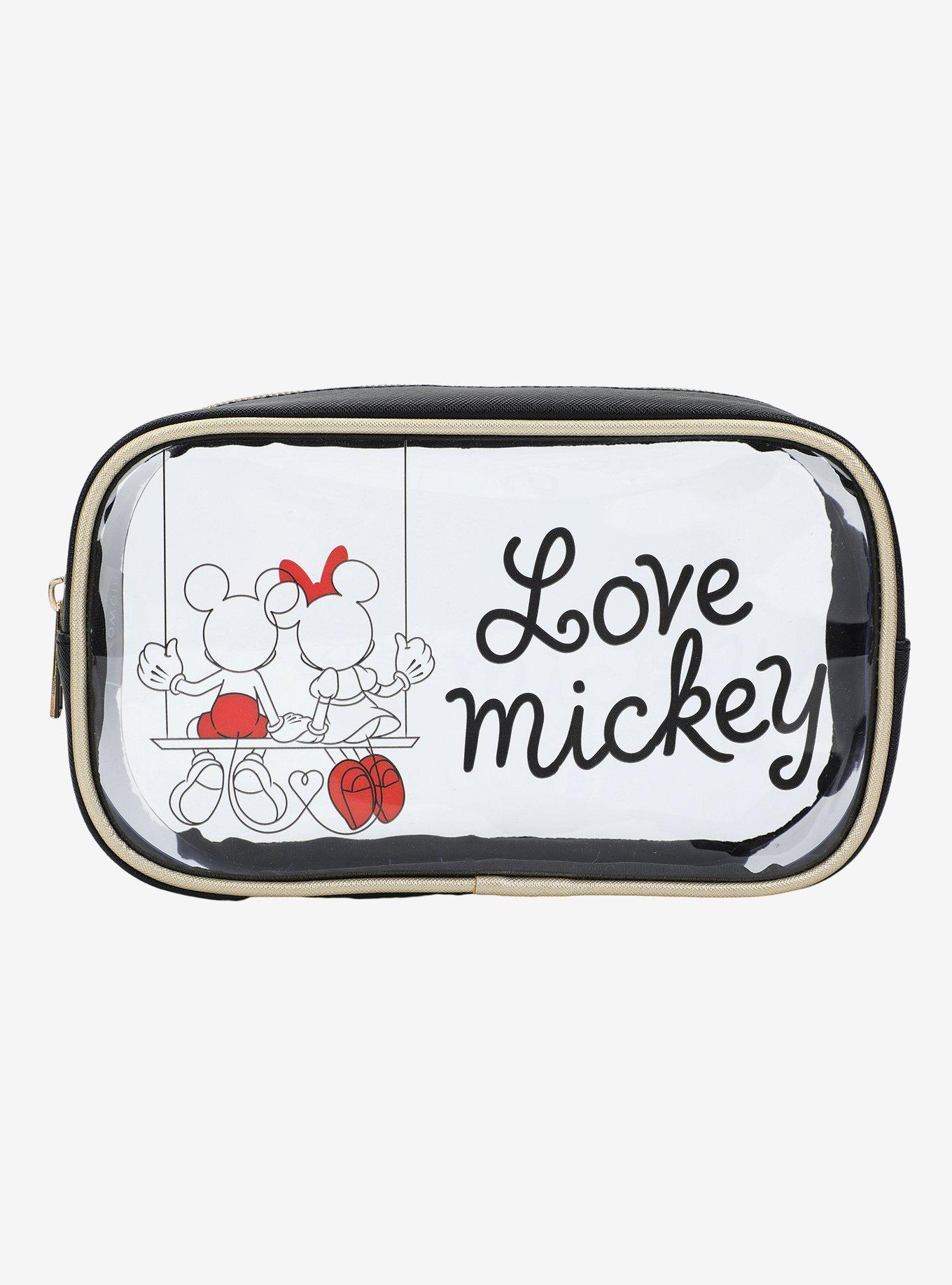 Disney Mickey Mouse & Minnie Mouse Makeup Bag Set, , alternate