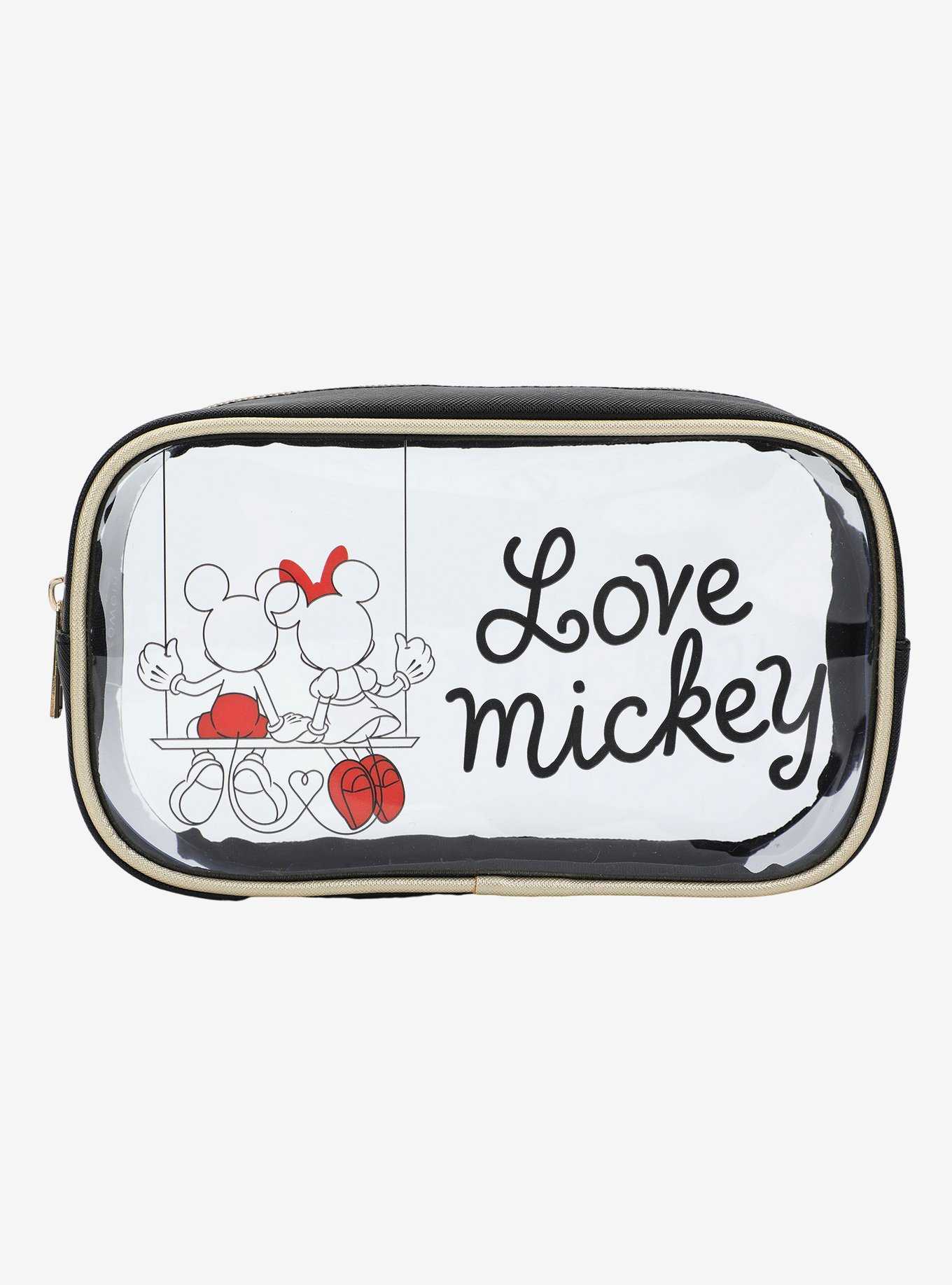 Disney Mickey Mouse & Minnie Mouse Makeup Bag Set, , hi-res
