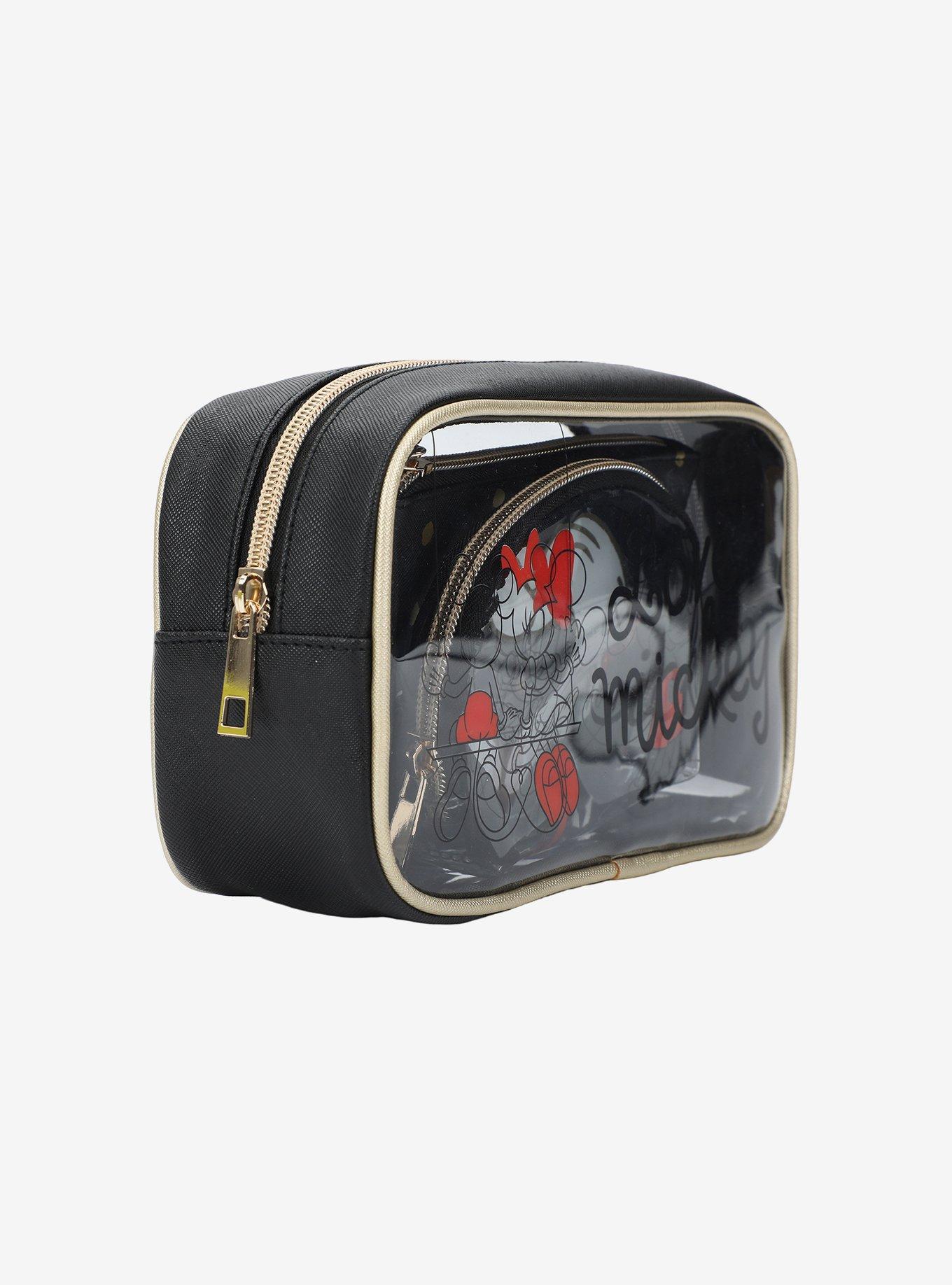 Disney Mickey Mouse & Minnie Mouse Makeup Bag Set, , alternate