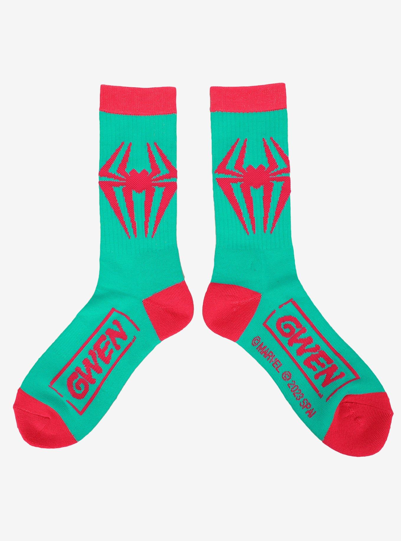 Spider-Man: Across The Spider-Verse Trio Crew Socks 3 Pair, , alternate