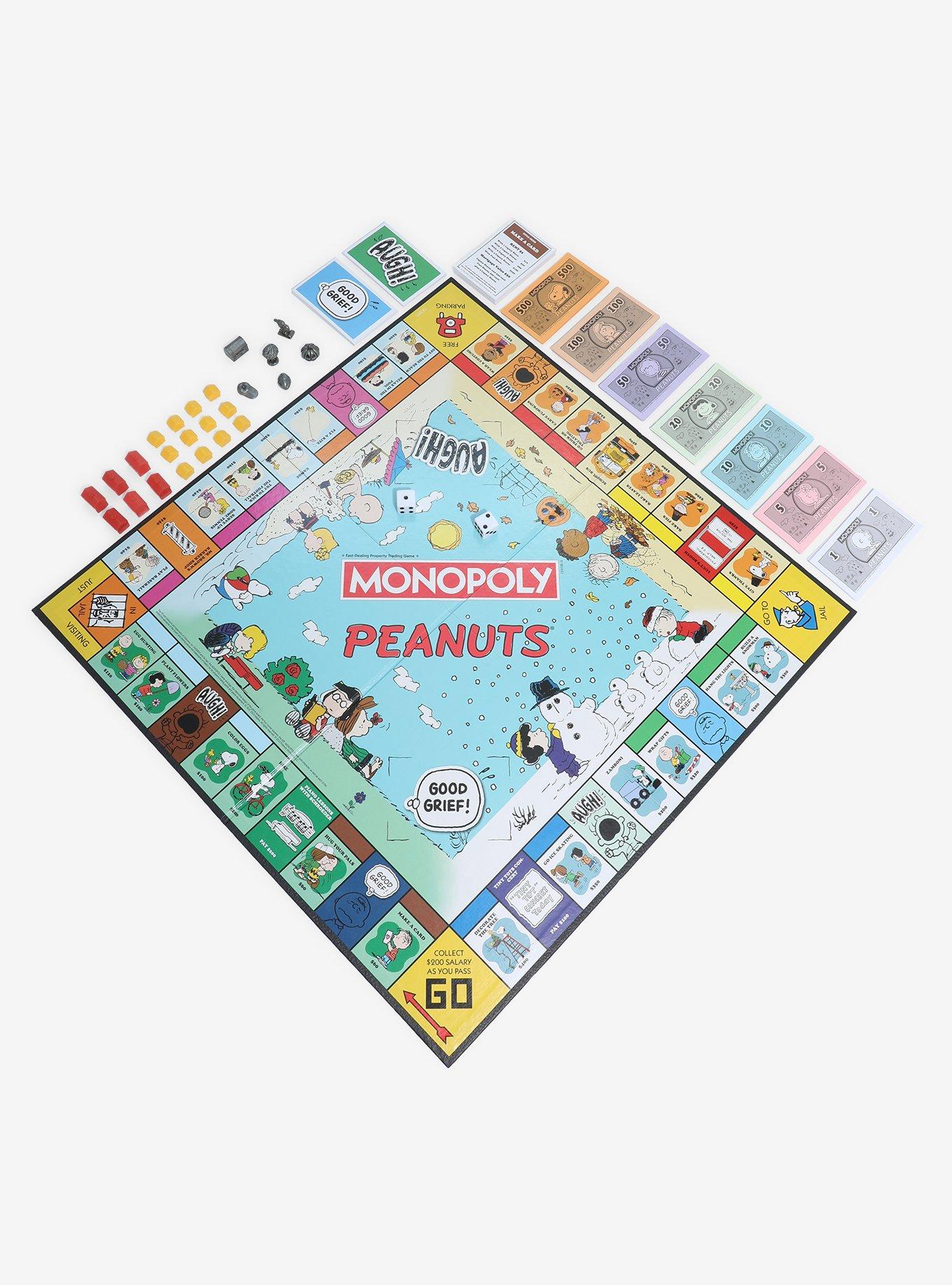 Peanuts Monopoly Game, , alternate