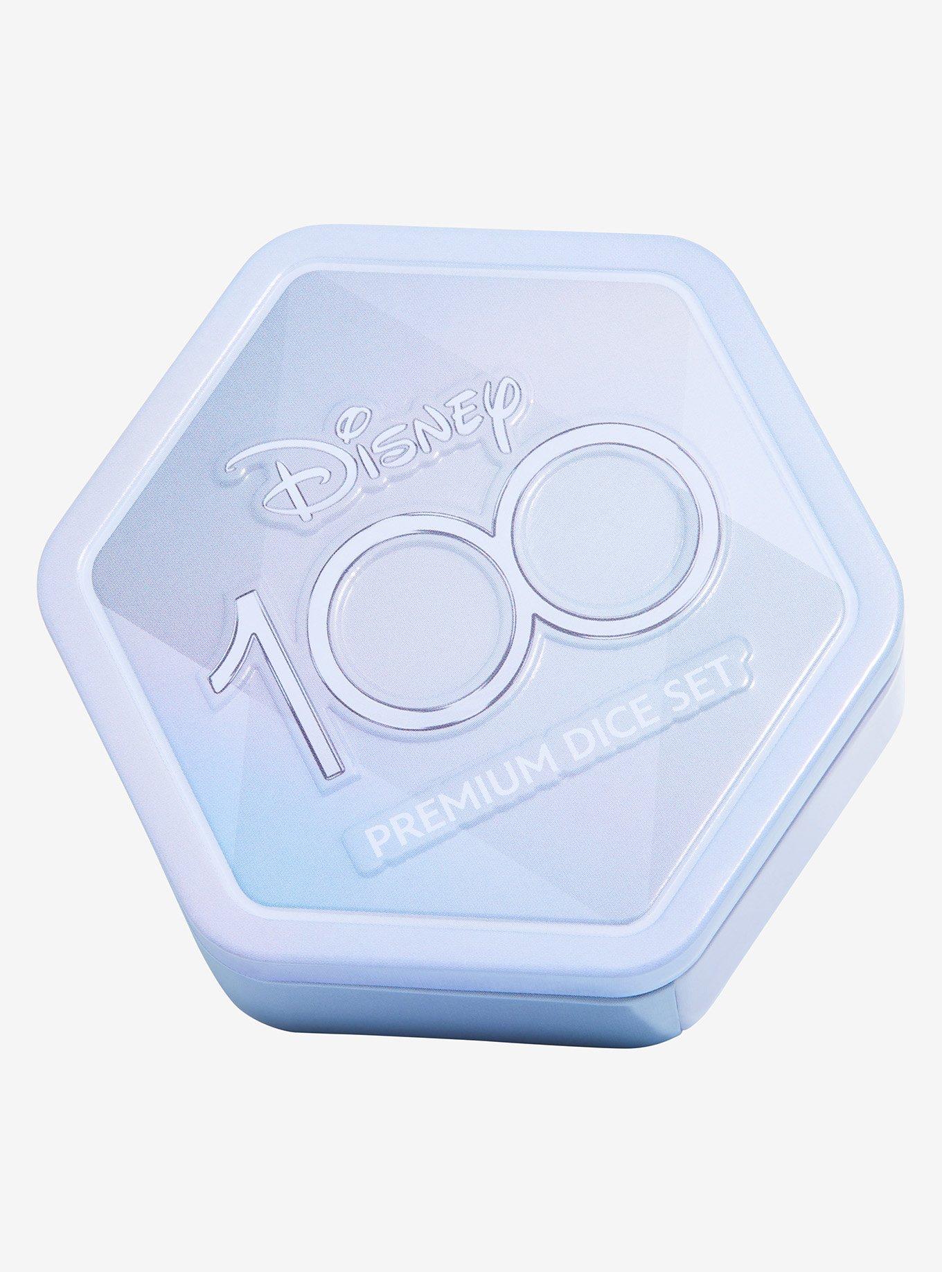 Disney 100 PREMIUM DICE ミッキーマウス　シルバー Disney 100 Mickey Mouse Premium Dice Set | BoxLunch