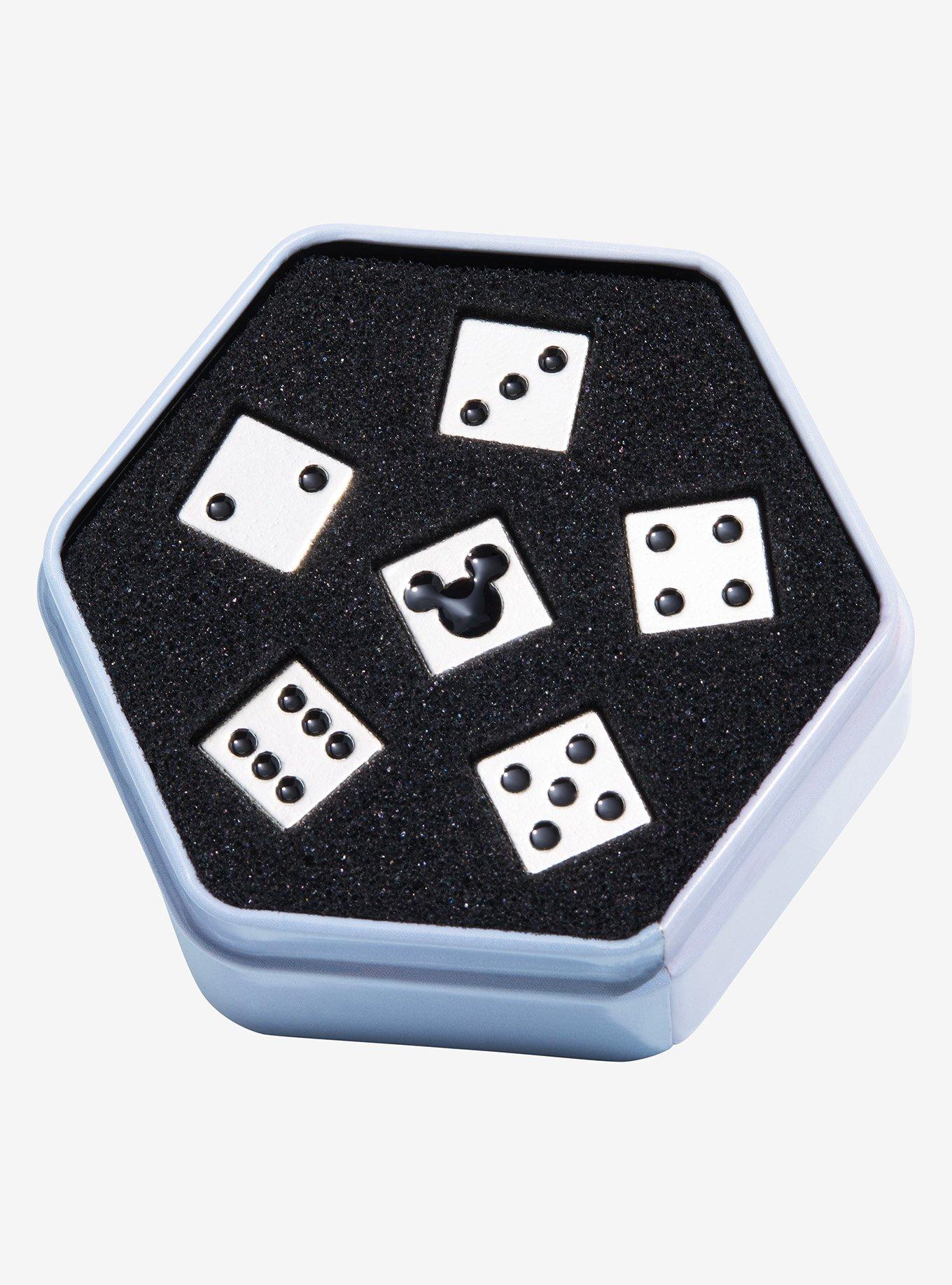 Disney 100 PREMIUM DICE ミッキーマウス　シルバー Disney 100 Mickey Mouse Premium Dice Set | BoxLunch