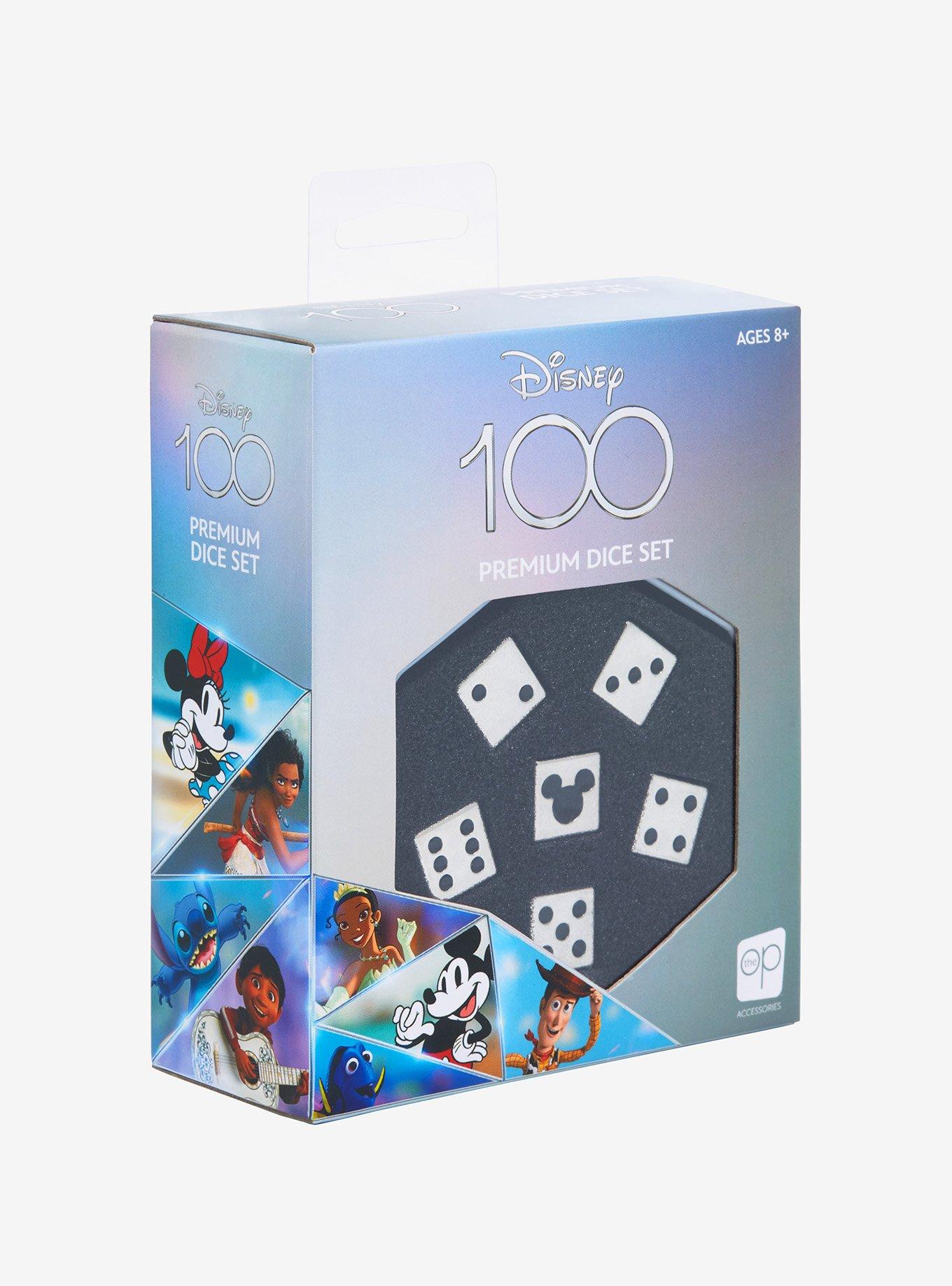 Disney 100 PREMIUM DICE ミッキーマウス　シルバー Disney 100 Premium Dice | Includes 6 Acrylic Dice | Michaels