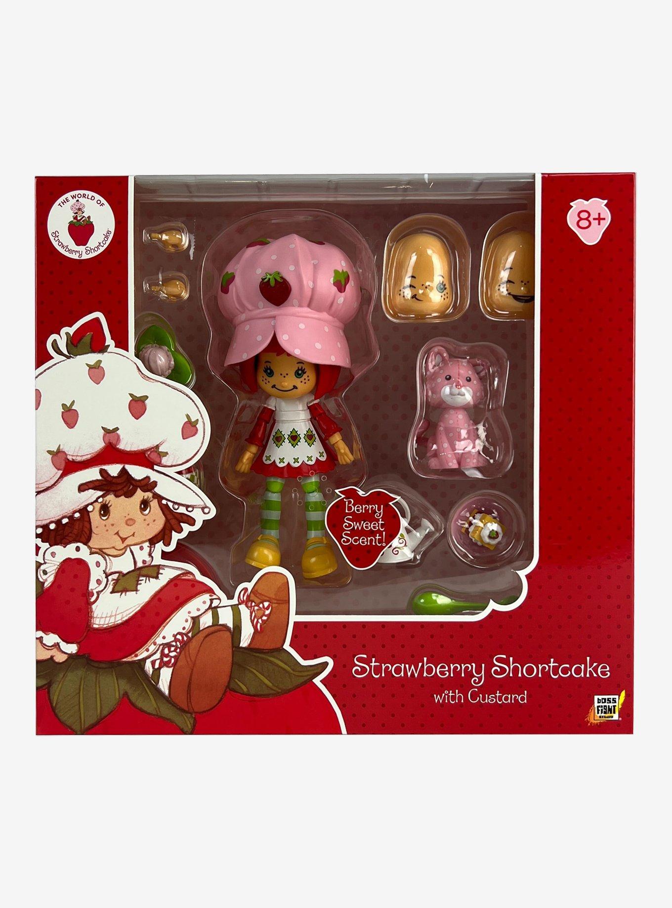 Strawberry Shortcake With Custard Figure