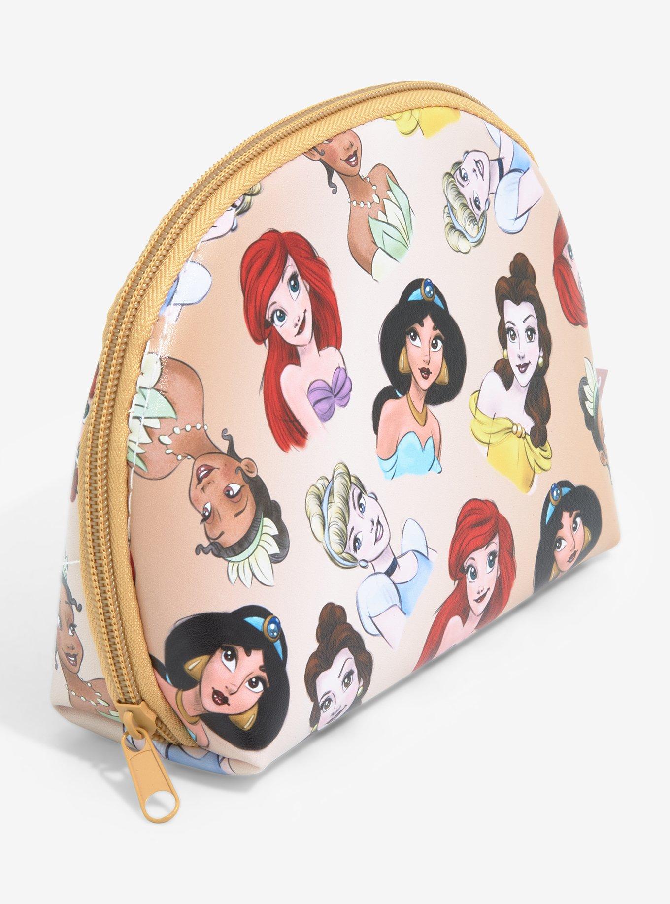 Disney Princess Allover Print Cosmetic Bag, , alternate