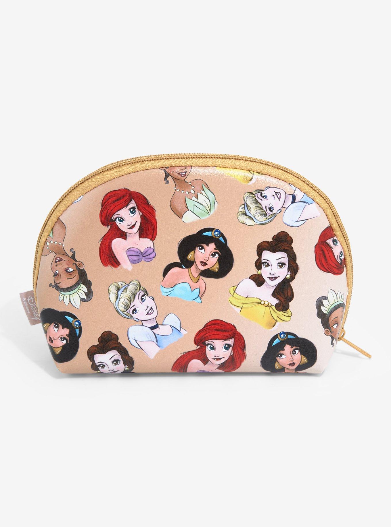 Disney Princess Allover Print Cosmetic Bag, , alternate