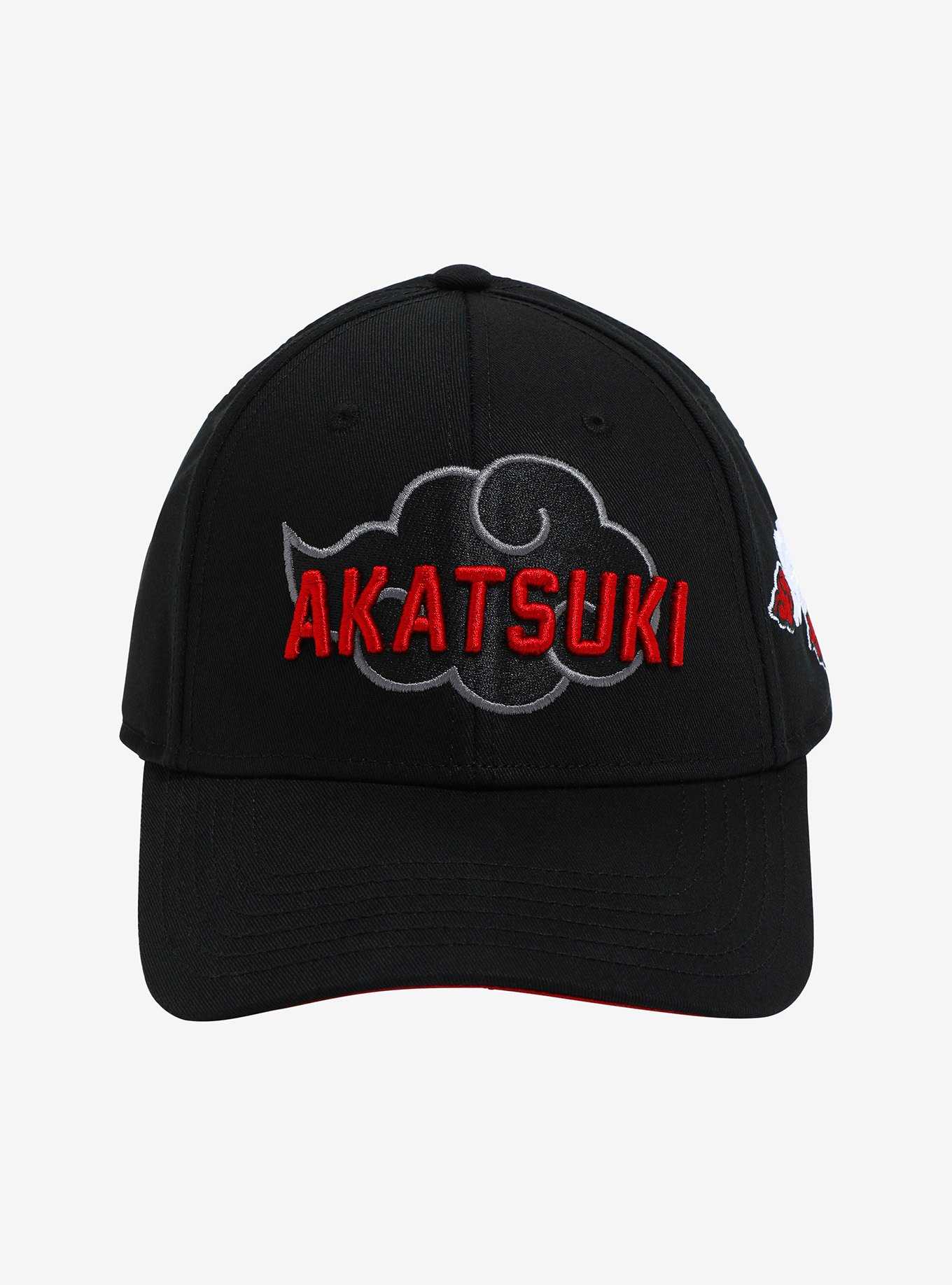 Naruto Shippuden Akatsuki Embroidered Snapback Hat, , hi-res