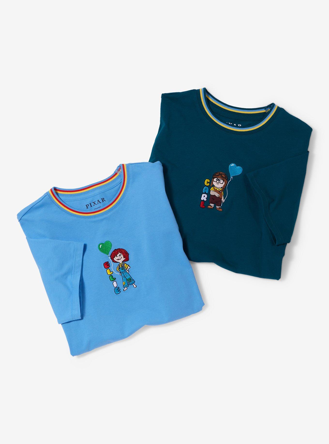 Disney Pixar Up Carl Couples T-Shirt — BoxLunch Exclusive, GREEN, alternate