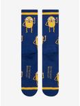 Adventure Time Jake the Dog Allover Print Crew Socks - BoxLunch Exclusive, , alternate