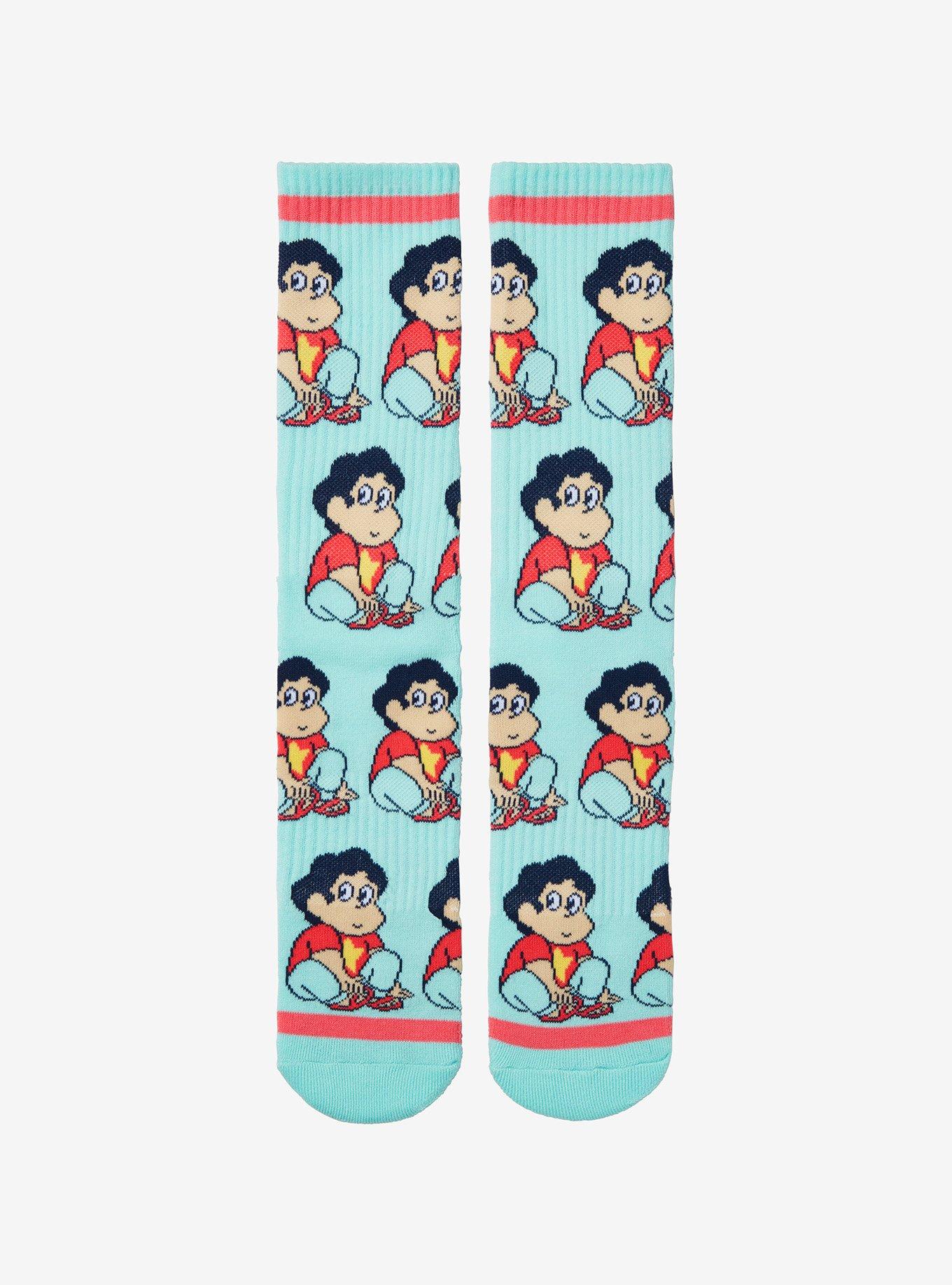 Steven Universe Allover Print Crew Socks - BoxLunch Exclusive, , hi-res