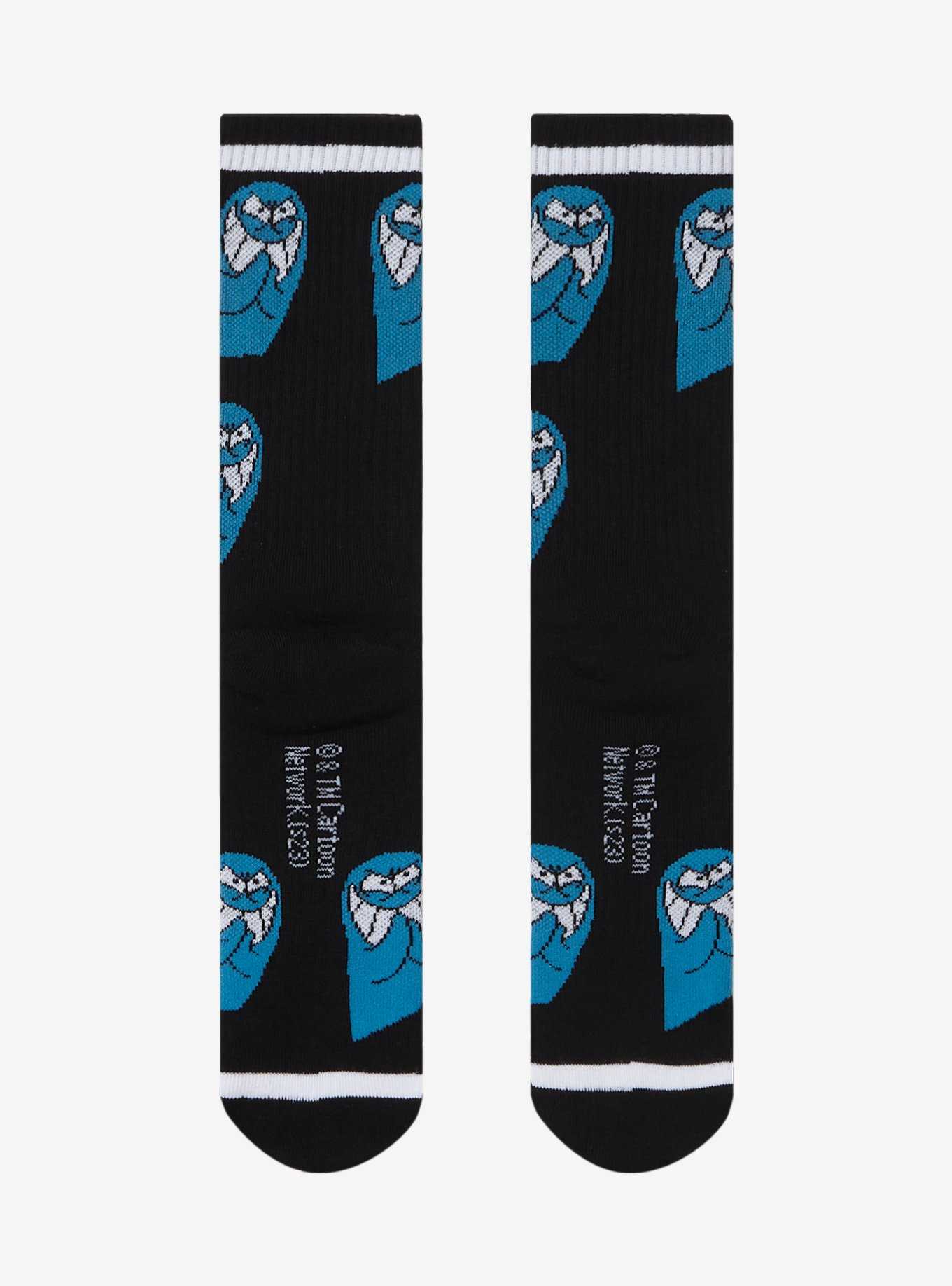 Foster's Home for Imaginary Friends Bloo Allover Print Crew Socks - BoxLunch Exclusive, , hi-res