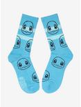 Pokémon Squirtle Striped Allover Print Crew Socks - BoxLunch Exclusive, , alternate
