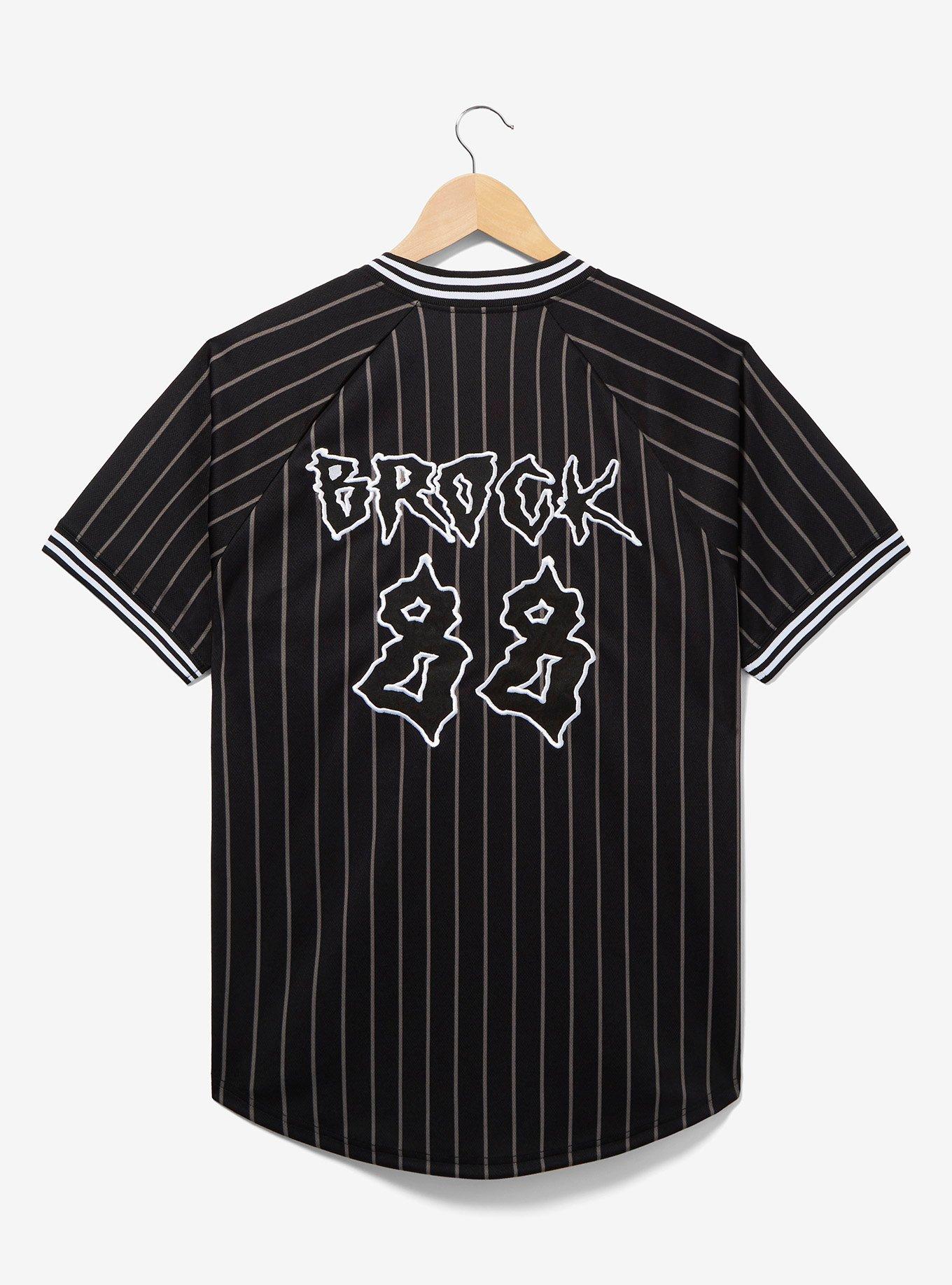 Marvel Venom Striped Batting Jersey - BoxLunch Exclusive, , hi-res