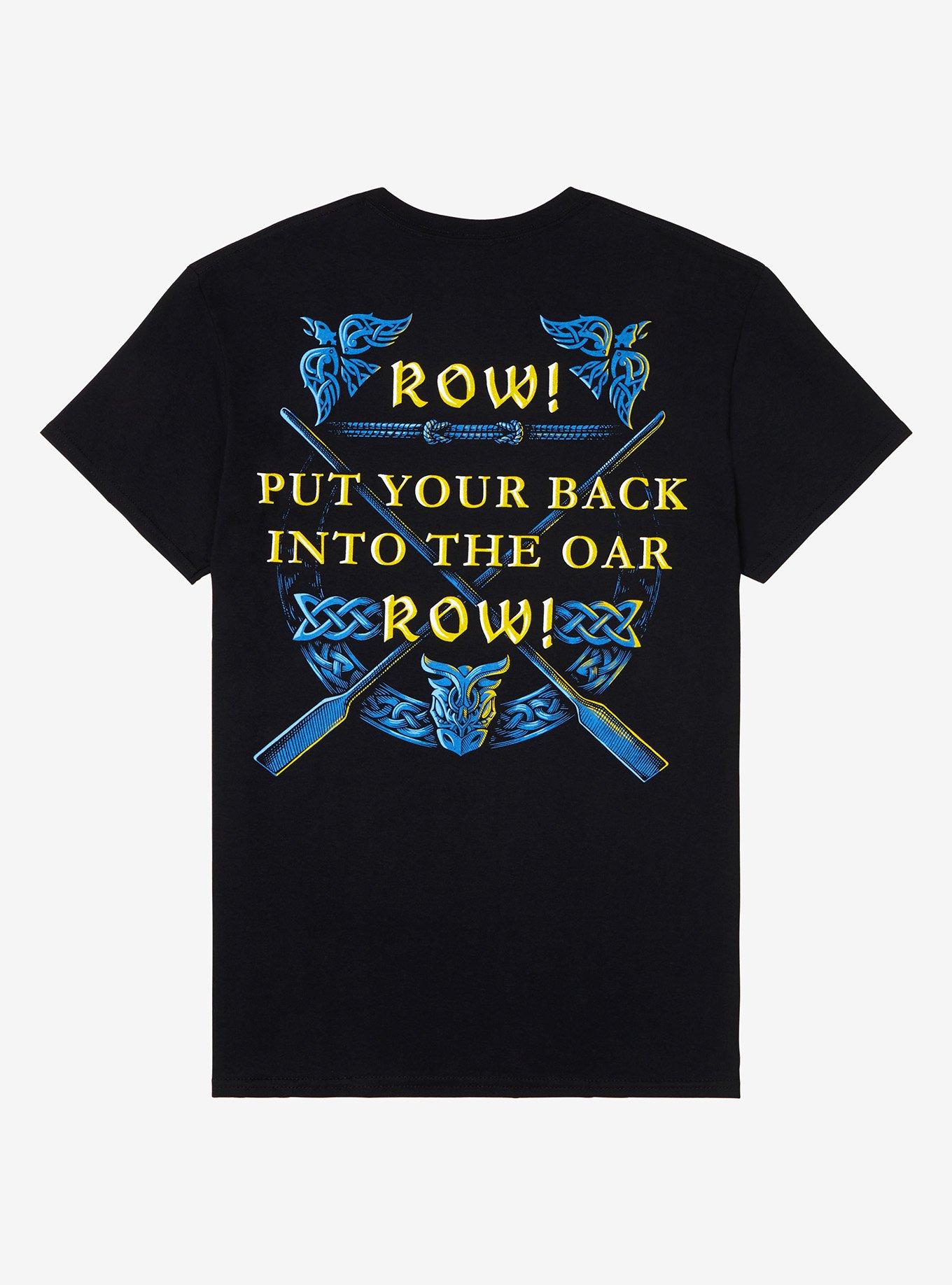 Amon Amarth Put Your Back Into The Oar T-Shirt, BLACK, alternate