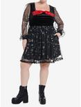 Her Universe Studio Ghibli Kiki's Delivery Service Mesh Bow Dress Plus Size, BLACK, alternate