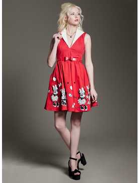Her Universe Disney Minnie Mouse Retro Dress With Belt Her Universe Exclusive, , hi-res
