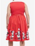 Her Universe Disney Minnie Mouse Retro Dress With Belt Plus Size Her Universe Exclusive, MULTI, alternate