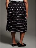 Her Universe Disney Minnie Mouse Pleated Midi Skirt Plus Size Her Universe Exclusive, MULTI, alternate