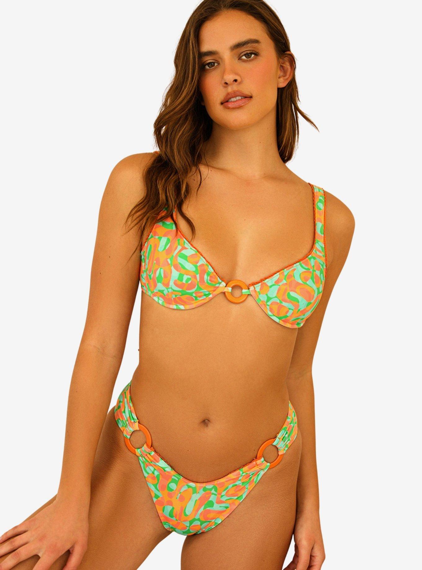 Dippin' Daisy's Taya Swim Bottom Primavera Green, , hi-res