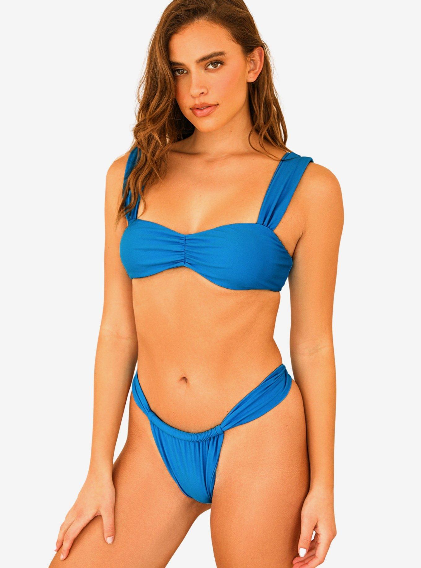 Dippin' Daisy's Bisou Swim Bottom Royal Blue, , hi-res