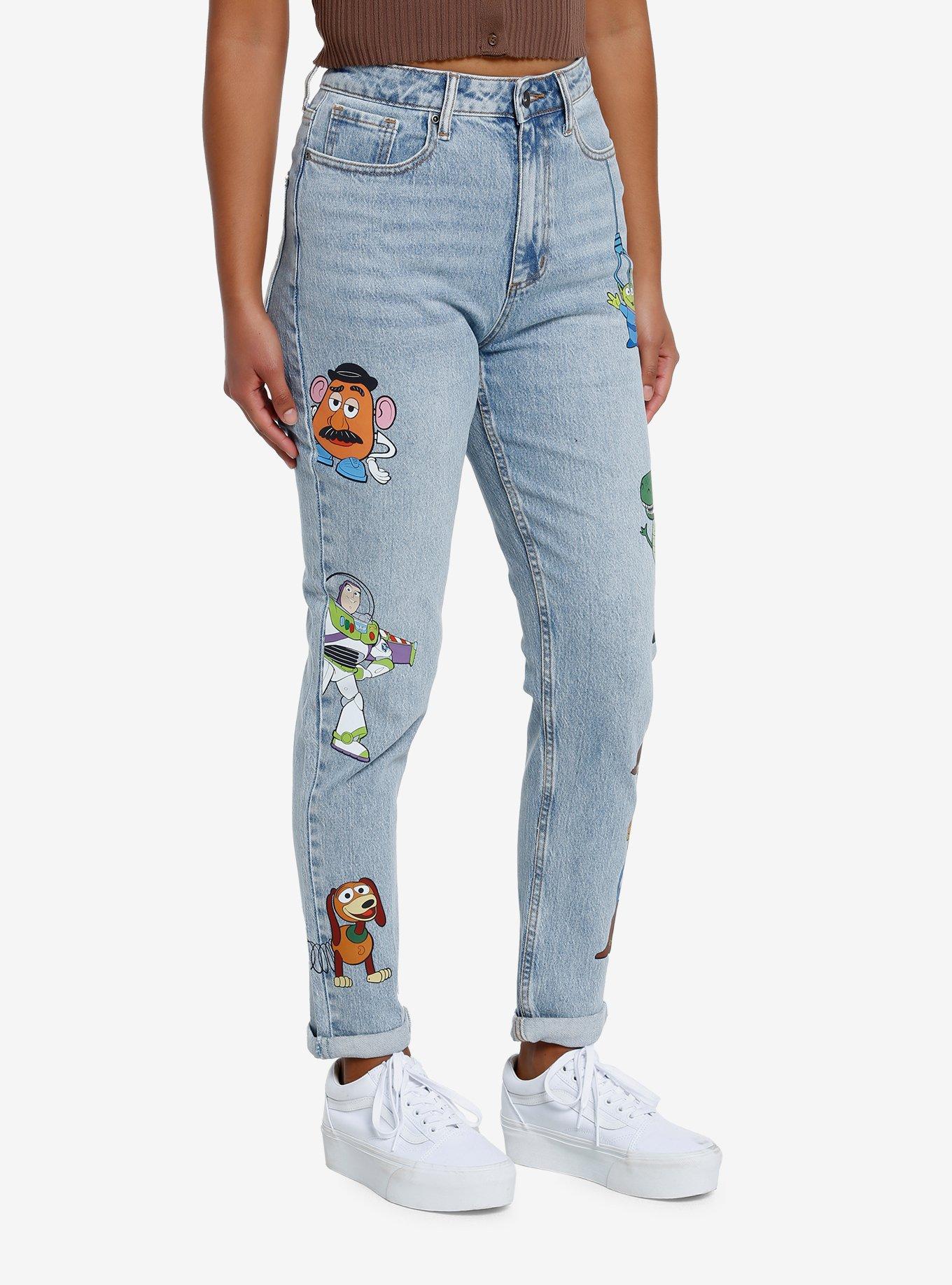 Disney Pixar Toy Story Character Mom Jeans, MULTI, alternate