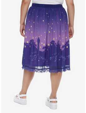 Disney Tangled Lanterns Midi Skirt Plus Size, , hi-res