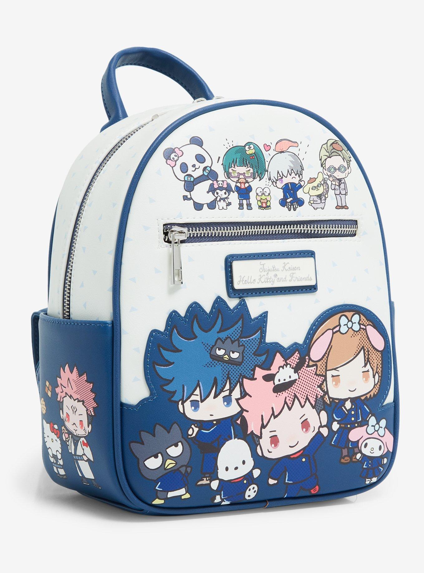 Jujutsu Kaisen x Hello Kitty and Friends Group Portrait Mini Backpack - BoxLunch Exclusive, , alternate