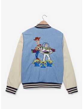 Disney Pixar Toy Story Buzz & Woody Denim Bomber Jacket, , hi-res