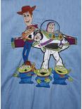 Disney Pixar Toy Story Buzz & Woody Denim Bomber Jacket, MEDIUM BLUE WASH, alternate