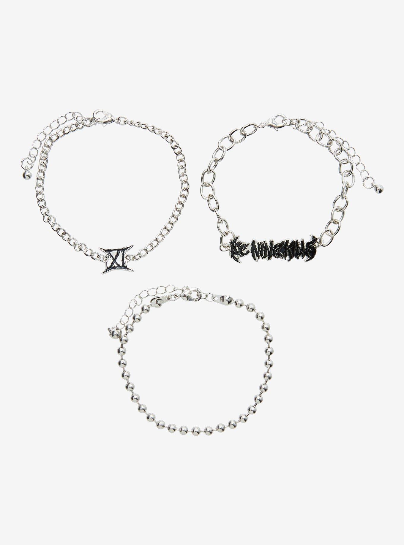 Ice Nine Kills Chain Bracelet Set, , alternate