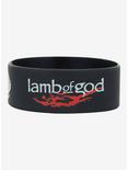 Lamb Of God Rubber Bracelet, , alternate