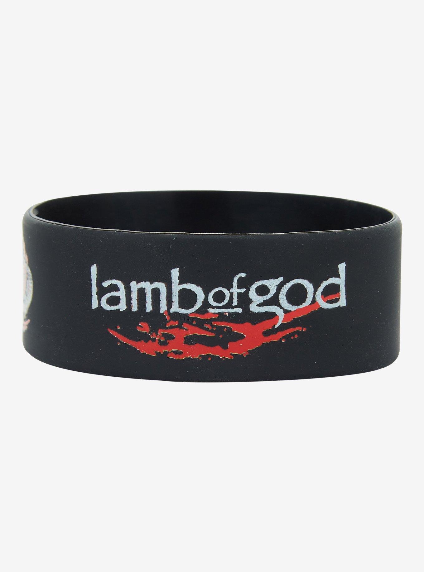 Lamb Of God Rubber Bracelet, , alternate