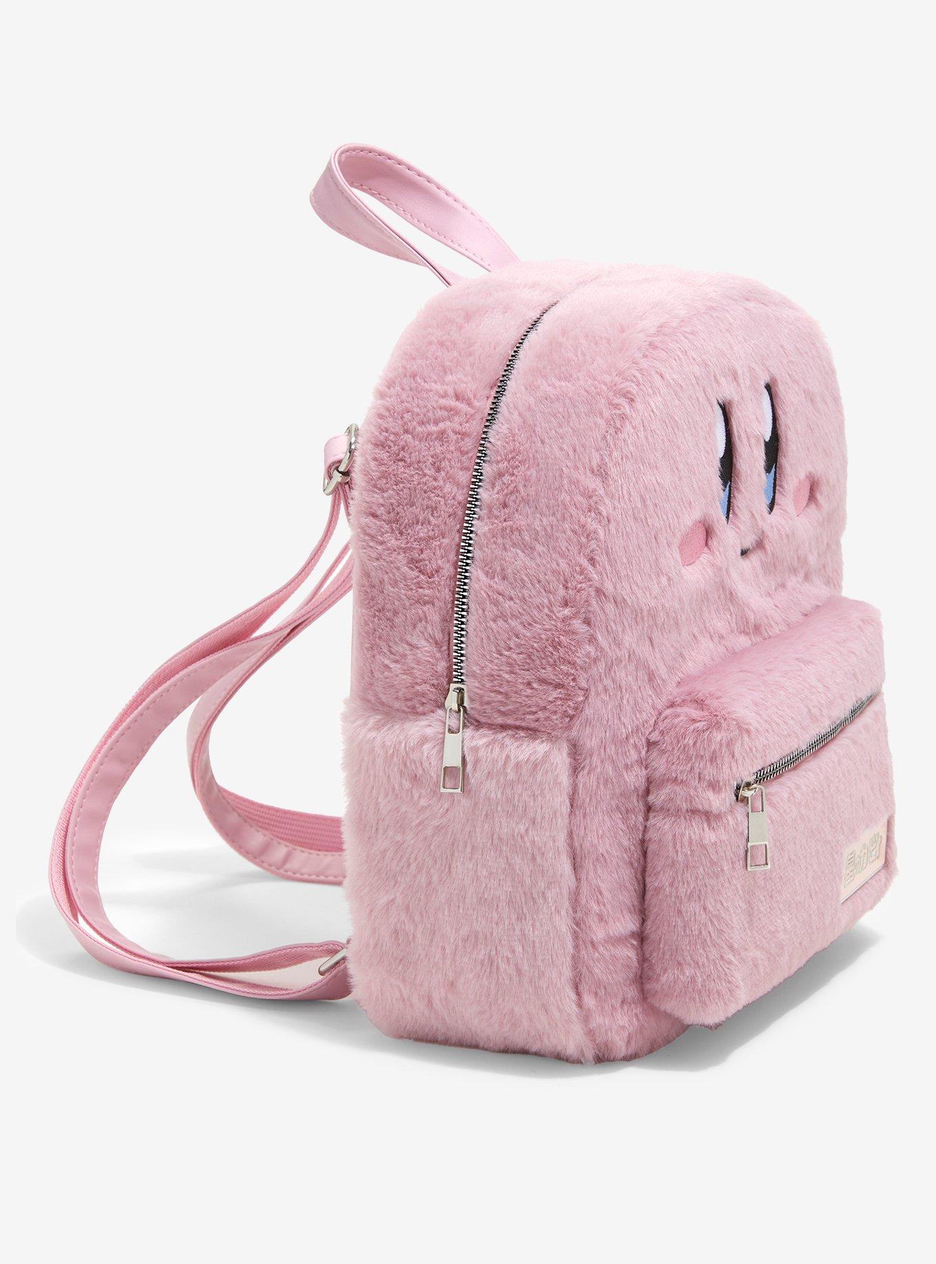 Kirby Fuzzy Mini Backpack, , alternate